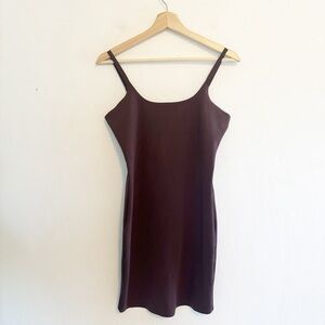 Parade Slip Dress Burgundy Mini Size M EUC